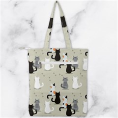 Double Zip Up Tote Bag 
