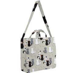 Square Shoulder Tote Bag 