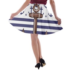 A-line Skater Skirt 