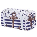 Anchor Background Design Toiletries Pouch