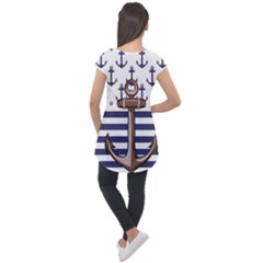 Cap Sleeve High Low Top 
