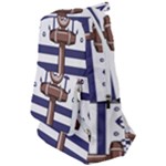 Anchor Background Design Travelers  Backpack