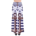 Anchor Background Design So Vintage Palazzo Pants