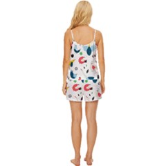 Satin Pajama Short Set 