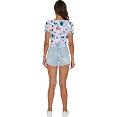 V-Neck Crop Top 