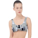 Cute Cat Seamless Pattern The Little Details Bikini Top