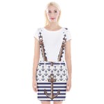 Anchor Background Design Braces Suspender Skirt