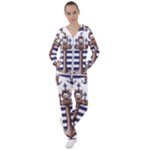 Anchor Background Design Women s Tracksuit