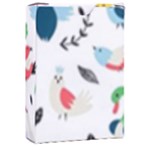 Vector Set Isolates With Cute Birds Scandinavian Style Playing Cards Single Design (Rectangle) with Custom Box