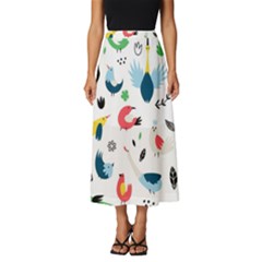 Classic Midi Chiffon Skirt 