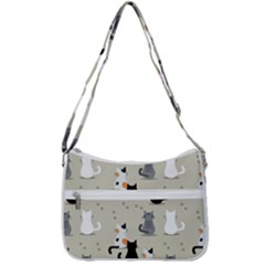Zip Up Shoulder Bag 