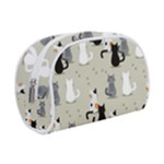 Cute Cat Seamless Pattern Make Up Case (Small)