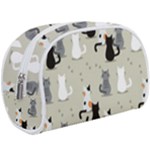 Cute Cat Seamless Pattern Make Up Case (Large)