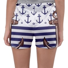 Women s Satin Sleepwear Shorts 