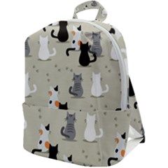 Zip Up Backpack 