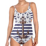 Anchor Background Design Tankini Set