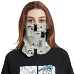 Cute Cat Seamless Pattern Face Covering Bandana (Two Sides)