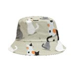 Cute Cat Seamless Pattern Bucket Hat