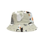Cute Cat Seamless Pattern Bucket Hat (Kids)