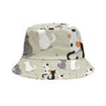 Cute Cat Seamless Pattern Inside Out Bucket Hat