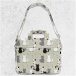 Cute Cat Seamless Pattern MacBook Pro 13  Shoulder Laptop Bag 