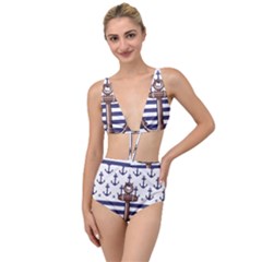 Tied Up Two Piece Swimsuit 