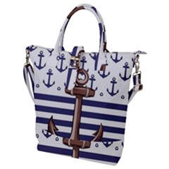 Buckle Top Tote Bag 