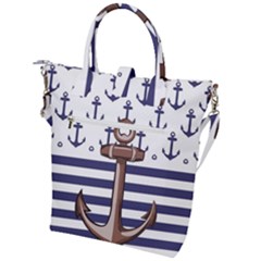 Buckle Top Tote Bag 