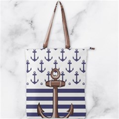 Double Zip Up Tote Bag 