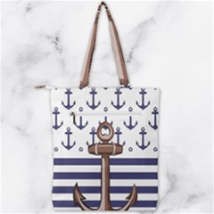 Double Zip Up Tote Bag 
