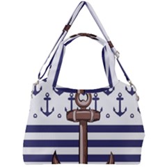 Double Compartment Shoulder Bag 
