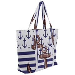 Zip Up Canvas Bag 