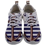Anchor Background Design Mens Athletic Shoes