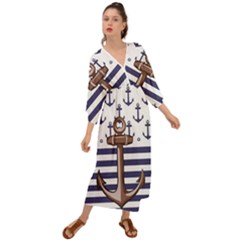 Grecian Style  Maxi Dress 