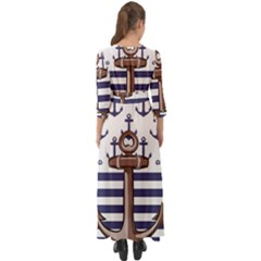 Button Up Maxi Dress 