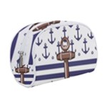 Anchor Background Design Make Up Case (Small)