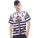 Anchor Background Design Men s Sport Top