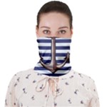 Anchor Background Design Face Covering Bandana (Adult)
