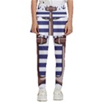 Anchor Background Design Kids  Skirted Pants