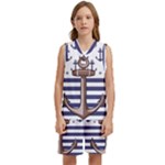 Anchor Background Design Kids  Basketball Mesh Set