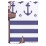 Anchor Background Design Playing Cards Single Design (Rectangle) with Custom Box