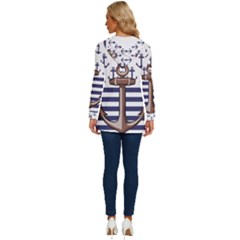 Long Sleeve Drawstring Hooded Top 