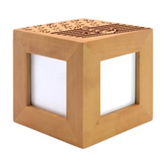 Wood Photo Frame Cube 