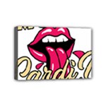 Music Hip Hop Text Black White 3d Mini Canvas 6  x 4  (Stretched)
