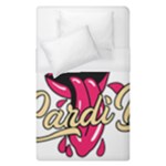 Music Hip Hop Text Black White 3d Duvet Cover (Single Size)