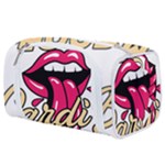 Music Hip Hop Text Black White 3d Toiletries Pouch