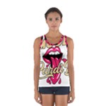 Music Hip Hop Text Black White 3d Sport Tank Top 