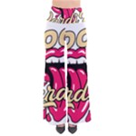 Music Hip Hop Text Black White 3d So Vintage Palazzo Pants