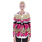 Music Hip Hop Text Black White 3d Womens Long Sleeve Shirt