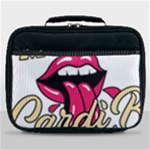 Music Hip Hop Text Black White 3d Lunch Bag